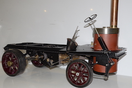 side 2" Clayton live steam wagon truck for sale