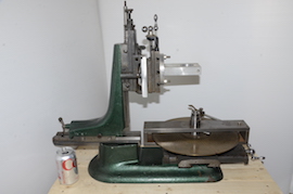 side Clockmaker's wheel cutting machine engine for sale