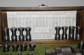 chart Alfred Herbert Coventry No3 Saftap tapping collet chuck head 2MT for sale