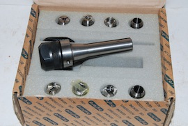 front view R8 myford collet set milling machine for sale