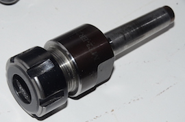 chuck Myford ER25 collets MT2 2MT arbor for milling machine or Myford lathe for sale