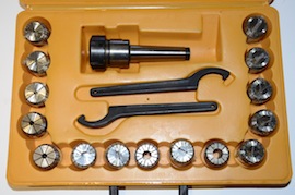 main view ER32 collets & 3MT MT3 holder for sale