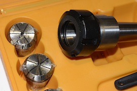 main view ER32 collets & 3MT MT3 holder for sale