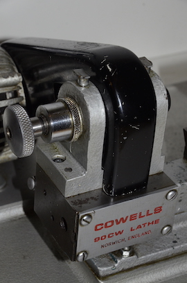 headstock view  Cowells CW90  Clockmakers watchmakers  lathe for sale