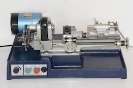 front view cowells cw90 wheel and pinion cutter clockmakers lathe for sal