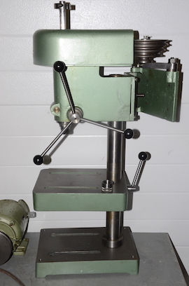 side Cowells type 8-MD pillar drill bench drilling.