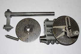 front view dividing head myford lathe for sale