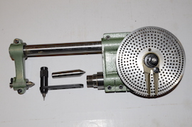 front view dividing head myford lathe for sale