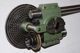 back view dividing head myford lathe for sale