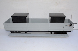 5" live steam driver's truck braked passenger wagon for sale