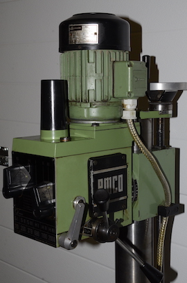 left view Emco FB2 U2 vertical milling machine for sale