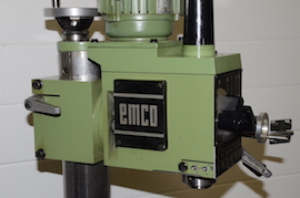 motor view Emco FB2 U2 vertical milling machine for sale