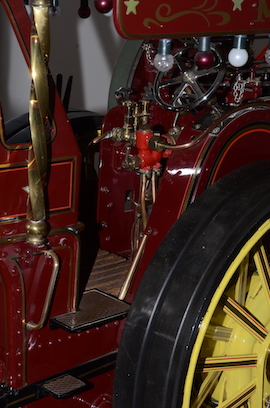 tender Exhibition 2" Fowler Showmans live steam traction engine for sale.