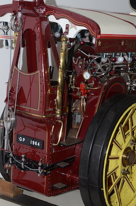 crane Exhibition 2" Fowler Showmans live steam traction engine for sale.