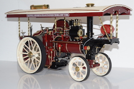 main Maxwell Hemmens 1" Burrell Showmans live steam traction engine for sale