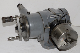 main view Hofmann universal dividing indexing head for sale