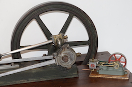 scale3 Large antique horizontal live steam engine for sale