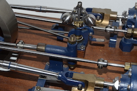 pump Horizontal twin live steam engine for sale