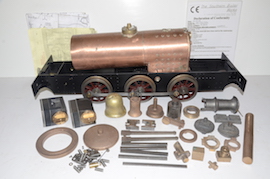 main 5" Jill 0-6-0 live steam tank loco for sale