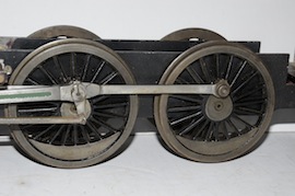wheels view 2.5" Midland live steam tender loco Jubliee or Royal Scott for sale