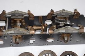 frame 5" gauge GWR King 4-6-0 live steam loco chassis castings for sale