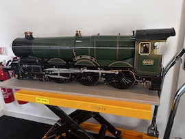 side 5" GWR King Edward live steam loco kingscale for sale