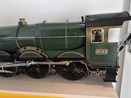 side2 5" GWR King Edward live steam loco kingscale for sale