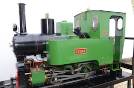 main view 5" gauge Koppel 040 live steam loco for sale