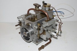 main view Mastiff ic gas petrol engine by L.C.Mason horizontally apposed 4 cylinder hemmingway for sale