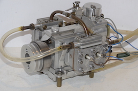 side view Mastiff ic gas petrol engine by L.C.Mason horizontally apposed 4 cylinder hemmingway for sale