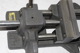 end view Heinrich grip master machine vice milling machine for sale