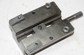 under view Myford machine vice for vertical milling slide for sale
