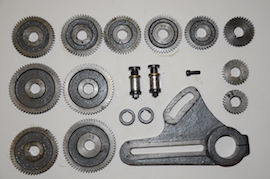 main view metric conversion set for myford gearbox lathe for sale