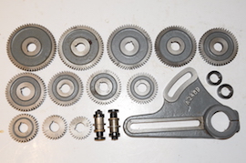 quadrant view metric conversion set for myford gearbox lathe for sale