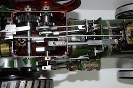 motion view Minnie live steam traction engine 1 inch for sale