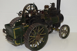 rear 1" Minnie live steam traction engine for sale LC Mason