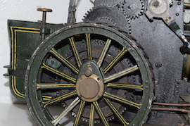 wheel 1" Minnie live steam traction engine for sale LC Mason