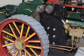 wheel2 Minnie live steam traction engine 1 inch  for sale