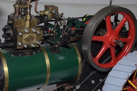 flywheel Minnie live steam traction engine 1 inch  for sale