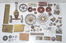 main 1" Minnie LC Mason live steam traction engine Reeves kit castings for sale