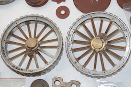 wheels 1" Minnie LC Mason live steam traction engine Reeves kit castings for sale