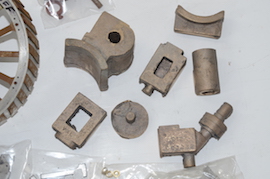 castings 1" Minnie LC Mason live steam traction engine Reeves kit castings for sale
