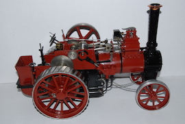 right view Minnie live steam traction engine 1 inch  for sale