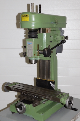 left Myford VMB vertical milling machine for sale