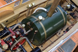 plant view live paddle steamer professional boiler twin engine for sale