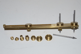 front view malcolm wild pinion head depthing tool clockmakers for sale