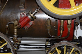 pump 2" vintage old portable live steam engine for sale