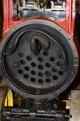smokebox 2" vintage old portable live steam engine for sale
