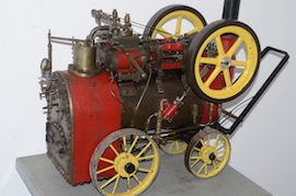 main2 2" vintage old portable live steam engine for sale
