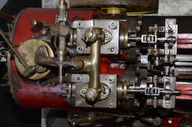 valve2 2" vintage old portable live steam engine for sale